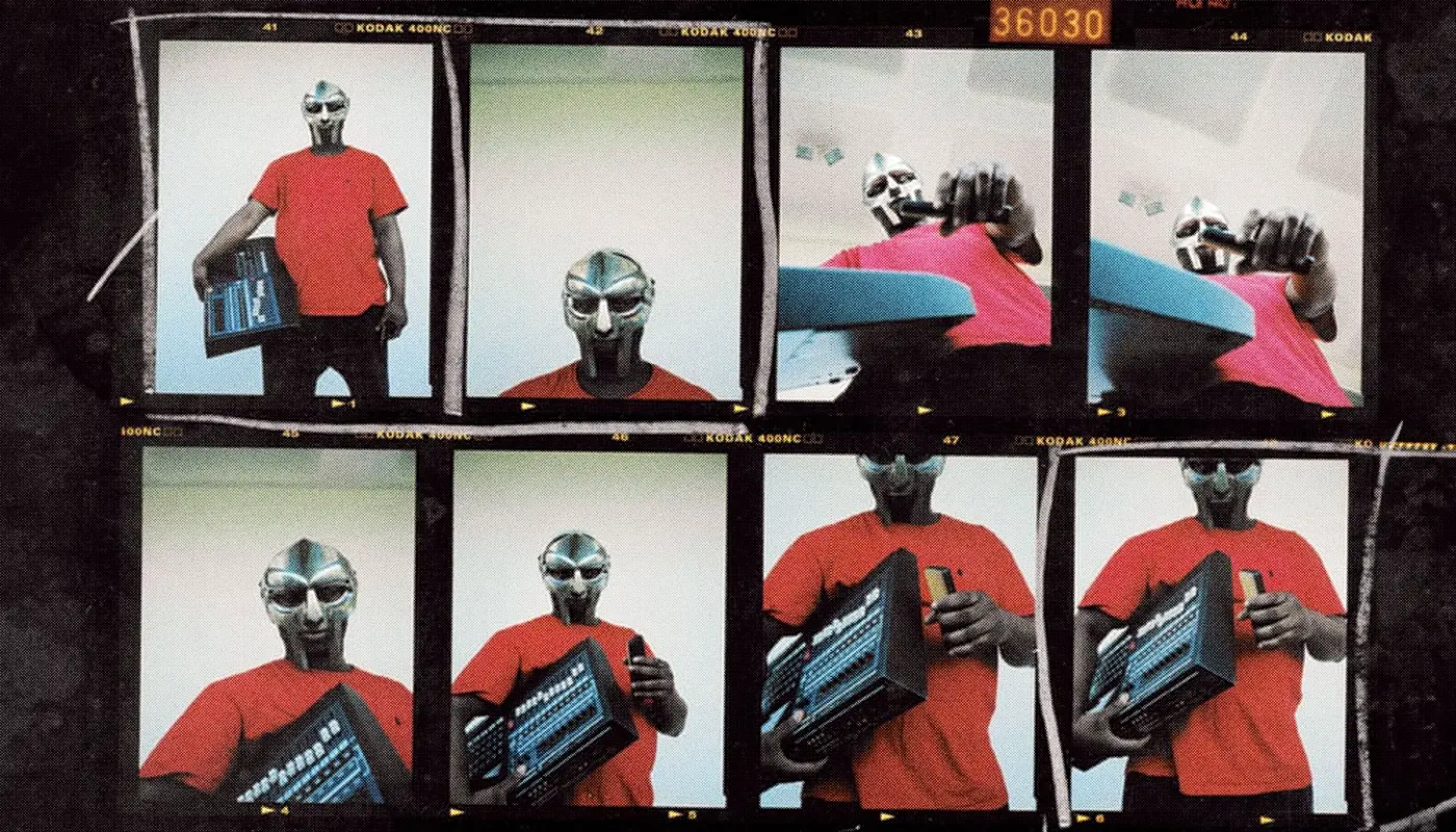 Bannière pour présenter le projet d'interview avec MF DOOM